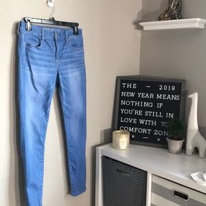 Light washed jeggings - American Eagle